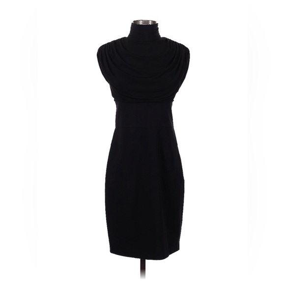 Laundry by Shelli Segal bodycon black dress size 2 - Picture 1 of 11
